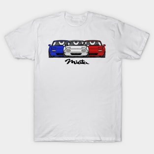 MX5 Miata NA Trio T-Shirt